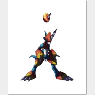 Flamedramon Posters and Art